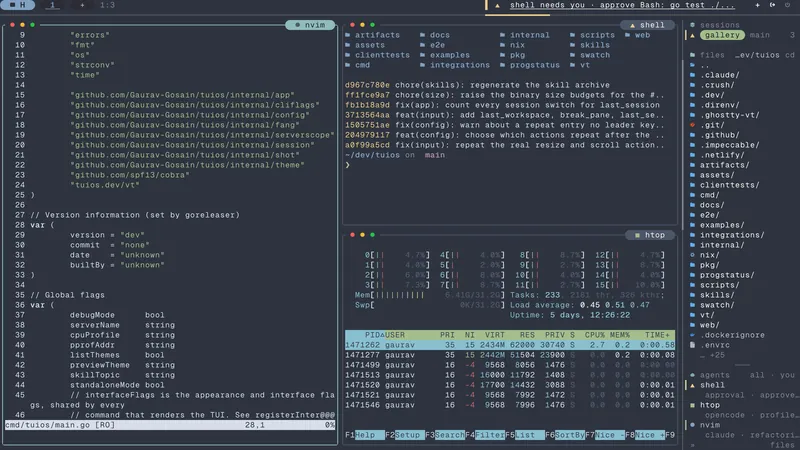 The tuios setup of @Gaurav-Gosain